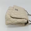 Secondhand Chanel Natural Beauty Split Pocket Flap Bag Stitched