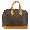 Louis Vuitton Alma Handbag Monogram Canvas