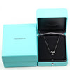 Tiffany & Co. Open Paper Flower Pendant Necklace Platinum and Diamonds
