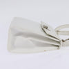 Secondhand Celine Gancini Handbag White Leather Bags