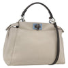 Secondhand Fendi Peekaboo Bag Beige Leather Bags