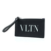 Valentino Garavani VLTN Zip Card Holder Leather