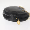 Christian Dior Vintage CD Chain  Shoulder Bag Leather