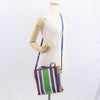 Secondhand Balenciaga Bazar Convertible Tote Striped