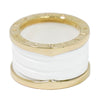 Bvlgari B.Zero1 Three Band Ring 18K Yellow Gold and Ceramic