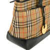 Burberry Nova Check Tote Nylon and Leather