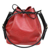 Louis Vuitton Bicolor Petit Noe Handbag Epi Leather