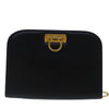 Salvatore Ferragamo Vintage Gancini Chain Shoulder Bag Leather