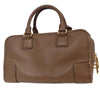 Secondhand Loewe Amazona Bag Brown Leather Bags