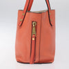 Secondhand Chloe Dilan Tote Orange Leather Bags