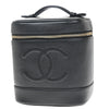 Secondhand Chanel Vanity pouch Black Leather Bags