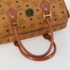 Secondhand MCM Visetos logogramme Handbag Canvas and