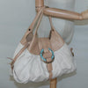 Secondhand Bvlgari Chandra Hobo Canvas and