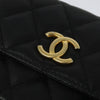 Chanel Pearl Strap CC Wallet on Chain Quilted Calfskin
