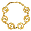 Secondhand Chanel CC Cutout Round Bracelet