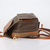 Celine Vintage Macadam Backpack Canvas and Leather