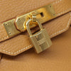 Secondhand Hermes Birkin Handbag Beige Togo