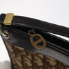 Christian Dior Vintage Trotter Shoulder Bag Canvas