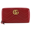 Secondhand Gucci GG Marmont Zip Around Wallet Matelasse