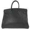 Secondhand Hermes Birkin Handbag Black Ardennes with Gold Hardware