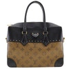 Secondhand Louis Vuitton City Malle Handbag Reverse Monogram Canvas and