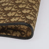Christian Dior Vintage Trotter Crossbody Bag Diorissimo Coated Canvas