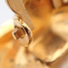 Secondhand Chanel Vintage Round Clip-On Earrings Metal with Faux