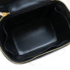 Secondhand Chanel Vintage Timeless Cosmetic Case with Mirror Caviar