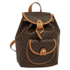 Secondhand Celine Vintage Macadam Backpack Canvas and