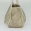 Chanel Deauville Tote Perforated leather
