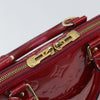 Louis Vuitton Alma Handbag Monogram Vernis
