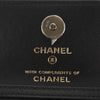Secondhand Chanel Flap Card Holder on Chain Quilted Printed