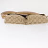 Secondhand Gucci Vintage Double Belt Bag GG Canvas with