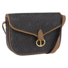 Secondhand Christian Dior Vintage Honeycomb Flap Crossbody Bag Canvas and