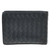 Bottega Veneta Compact Bifold Wallet Embossing Leather