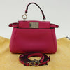 Secondhand Fendi Peekaboo Bag Pink Leather Bags