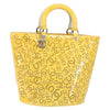 Chanel CC No.5 Shopping Tote Perforated Patent