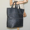 Secondhand Bottega Veneta Shopping Tote Leather with Intrecciato Detail