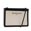 Secondhand Balenciaga Navy Pochette Canvas and