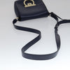 Salvatore Ferragamo Tassel Gancini Lock Flap Shoulder Bag Leather