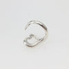 Tiffany & Co. Elsa Peretti Open Heart Ring Silver 925