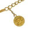 Chanel Vintage Medallion Chain Belt Metal