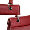 Chanel Vintage CC Flap Top Handle Calfskin Leather