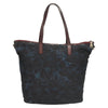 Secondhand Prada Convertible Tote Printed Tessuto with Saffiano