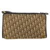 Christian Dior Vintage Trotter Shoulder Bag Canvas