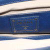 Secondhand Prada Cuir Frame Convertible Tote Canvas and Saffiano