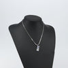 Secondhand Christian Dior Trotter Motif Necklace Engraved