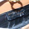 Salvatore Ferragamo Gancini Pouch Leather