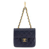 Secondhand Chanel Square Classic Single Flap Top Handle Bag Quilted