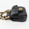 Chanel Lady Handle Flap Card Holder on Chain Quilted Calfskin